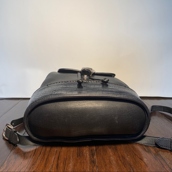 Vintage 90’s Brighton # E037767 Backpack Bag, M main image 4